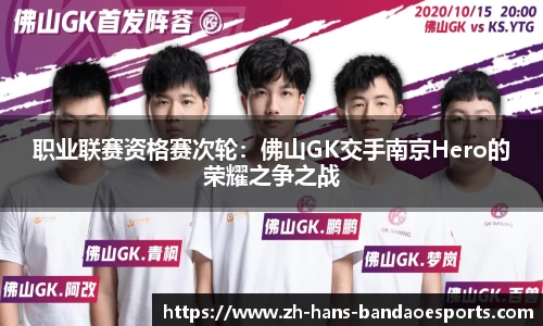 职业联赛资格赛次轮：佛山GK交手南京Hero的荣耀之争之战